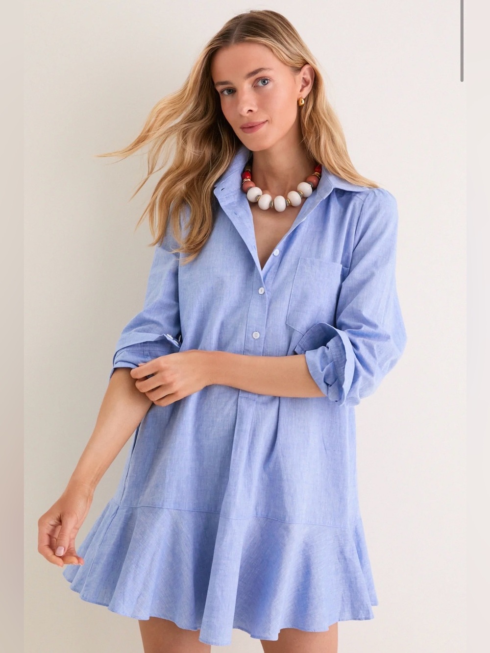 Tuckernuck ‘Chambray Callahan Shirt Dress’